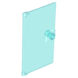 deur 1x4x6 met nop handvat Trans Light Blue